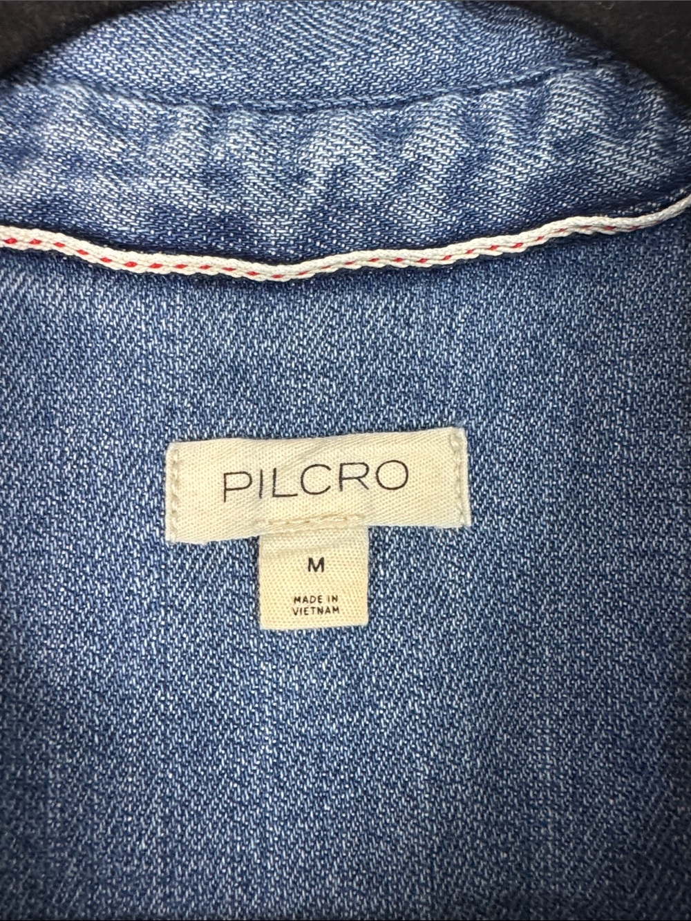 Pilcro Light Blue Denim Mini Dress - Picture 2 of 6